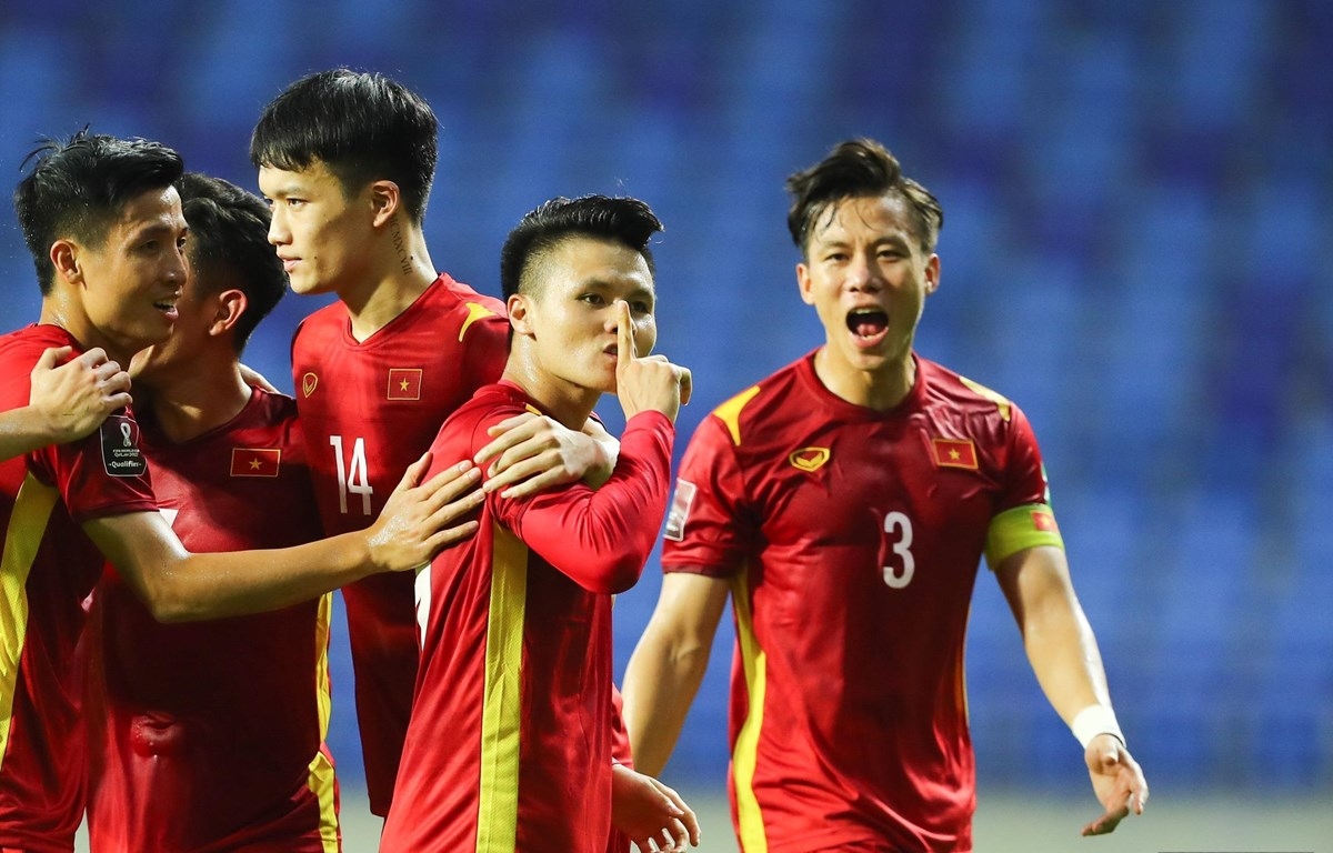 Đội tuyển Việt Nam ra sâm với quyết tâm chiến thắng cao
