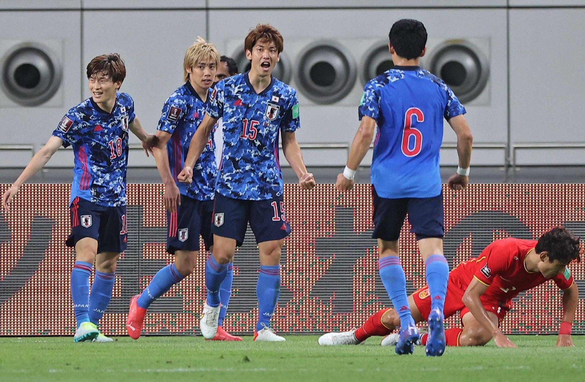 Đội bóng Japan ra sân trong mùa giải năm nay