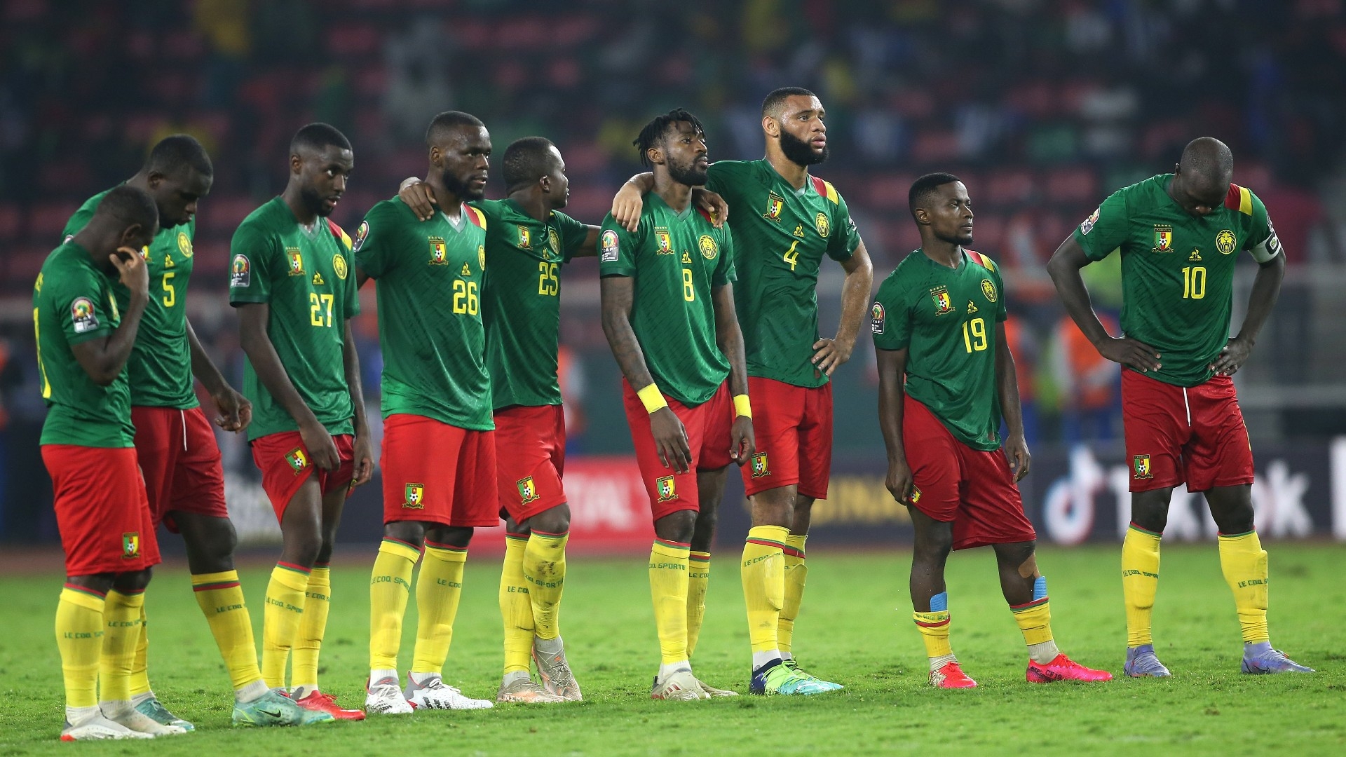 Phong độ của đội Cameroon 