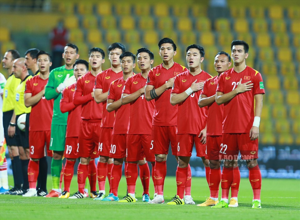 Đội tuyển Việt Nam ra sân với tinh thần chiến đấu cao