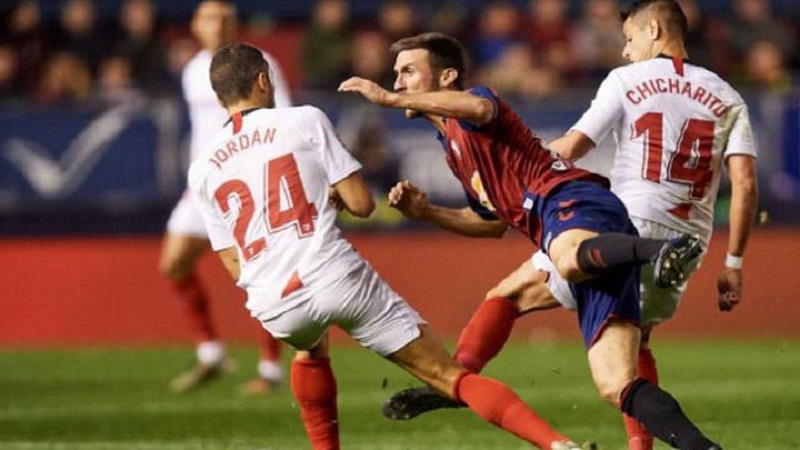 Chơi Osasuna vs Sevilla (1/4:0): 1-1