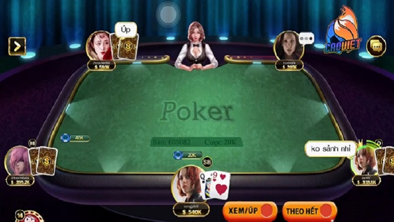 Game bài Poker cực kỳ thú vị tại uk88