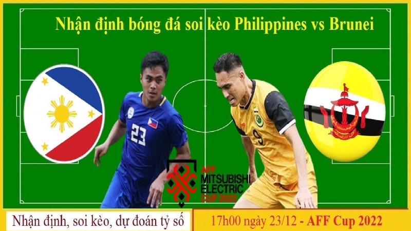Soi kèo cá cược Châu Á trận đấu Philippines vs Brunei