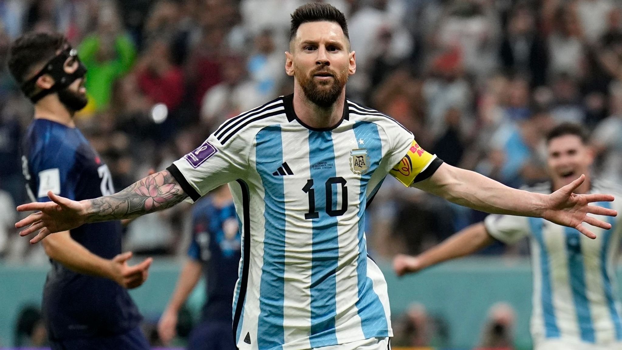 Messi được ví như vị vua của bóng đá