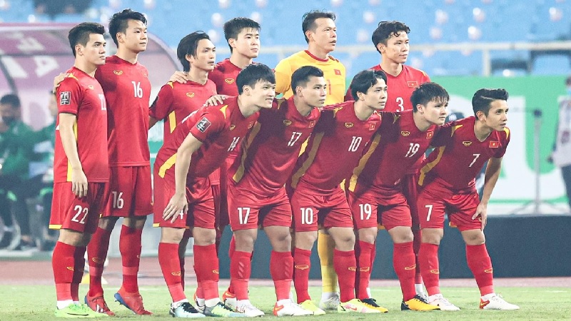 Đội hình thi đấu của đội tuyển Việt Nam ở giải AFF Cup 2022