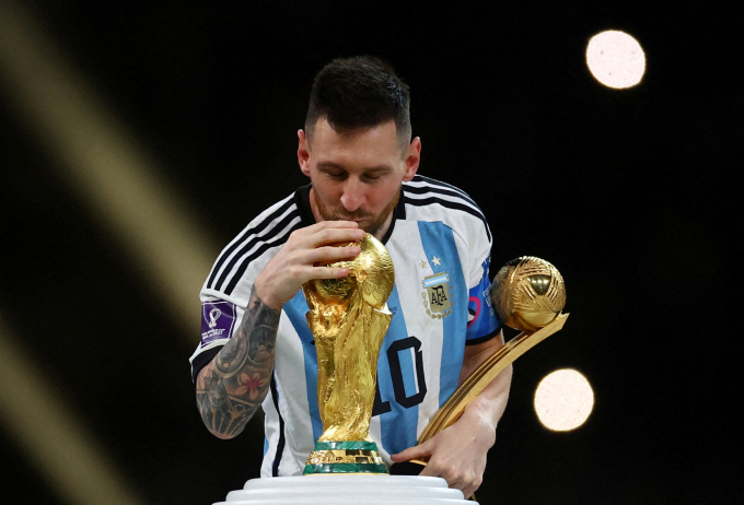 Lionel Messi là cầu thủ huyền thoại của Argentina