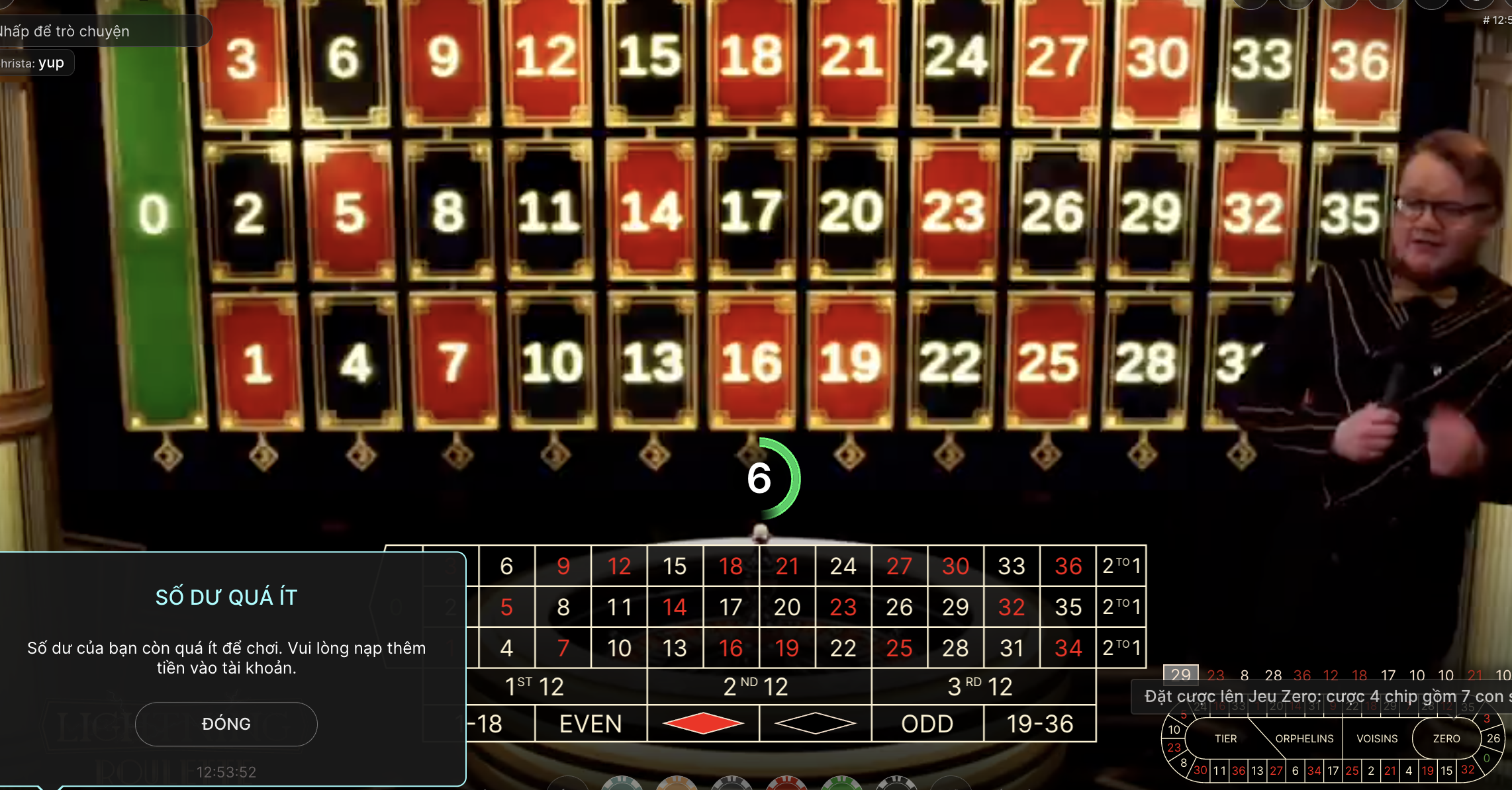 Mỗi 1 ván chơi Roulette sẽ gồm 1 vòng xoay
