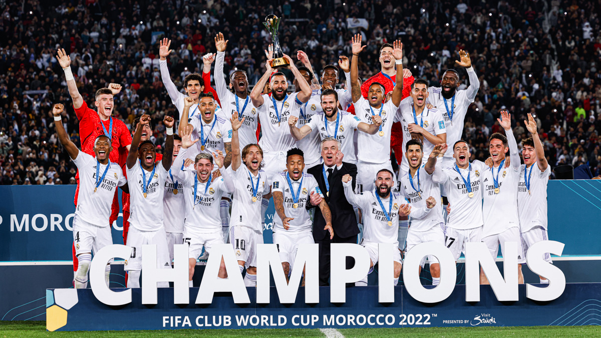 Real Madrid vừa đăng quang Fifa Club Worldcup